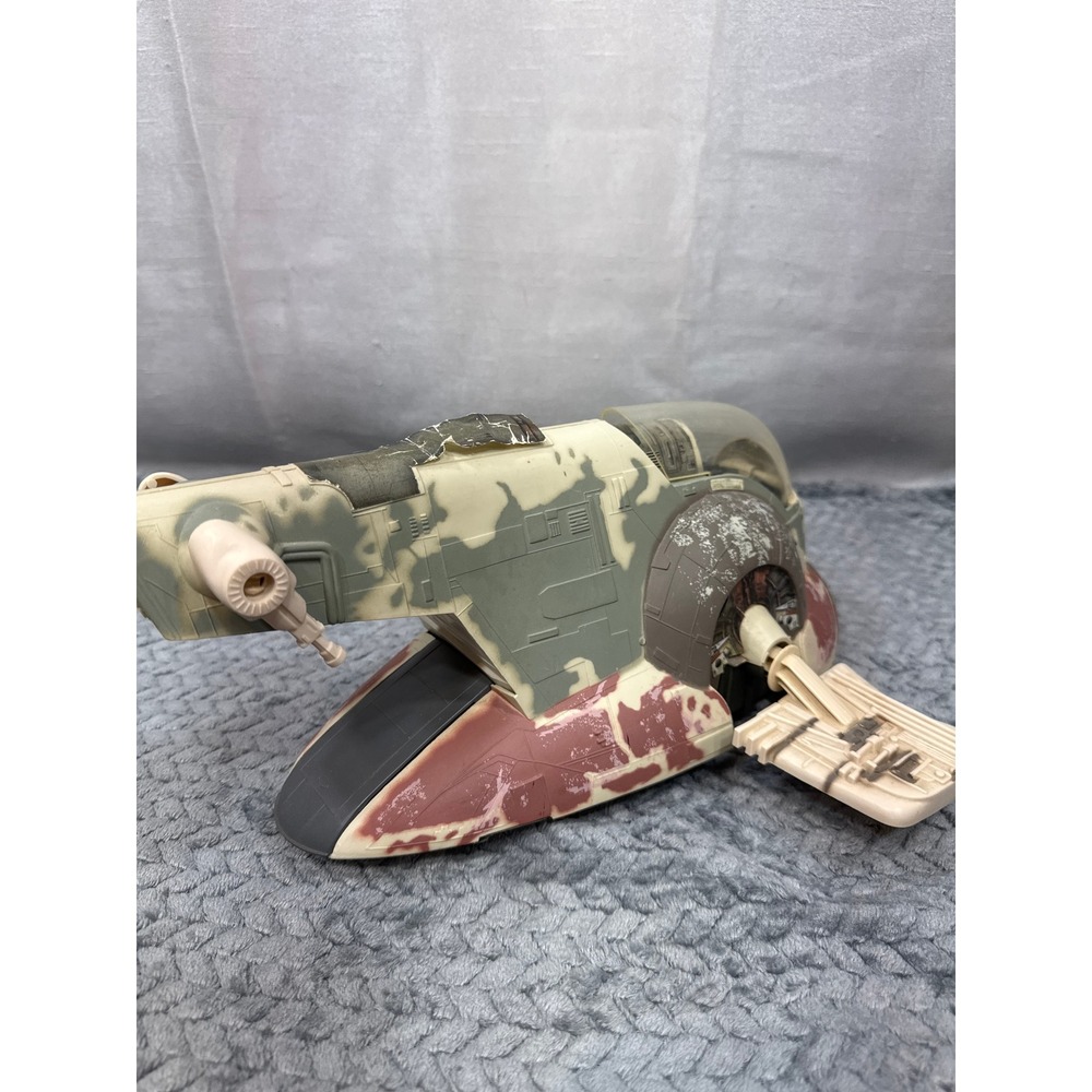Star Wars Slave 1 Boba Fett Spaceship Vehicle Vintage Hasbro Kenner Toy - Picture 6 of 9